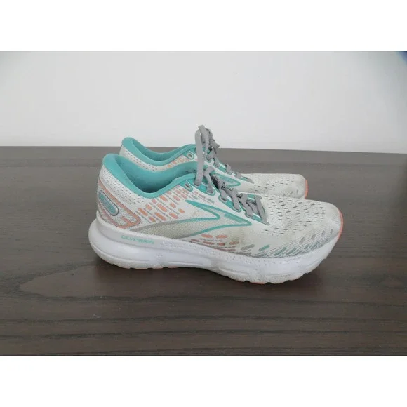 Brooks Glycerin 20 Shoes Womens 7 Gray Running Sneakers Road 1203691B061 Gym