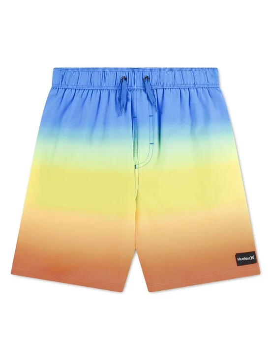 Hurley Boys Pull On Swim Short Multi Size L (10/12)