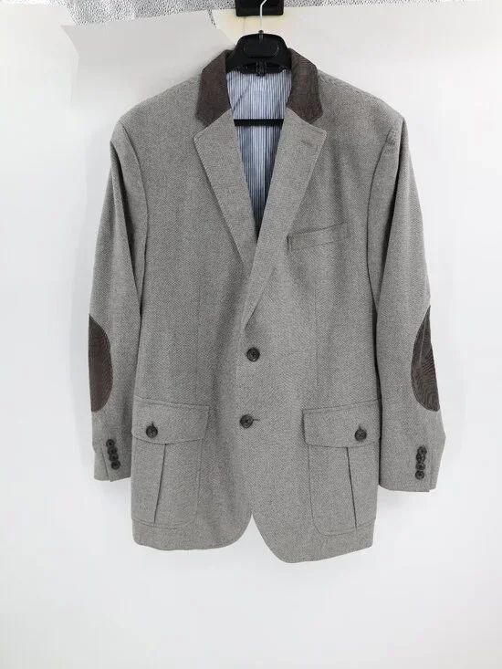 Banana Republic Sport Coat  Mens 44R corduroy elbow patch harvest blazer Jacket