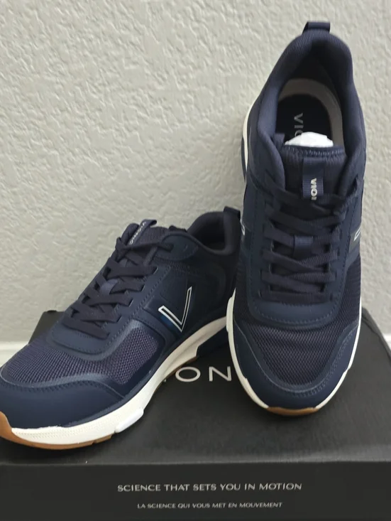 Vionic Women’s Navy Athletic Lace-Up Sneakers