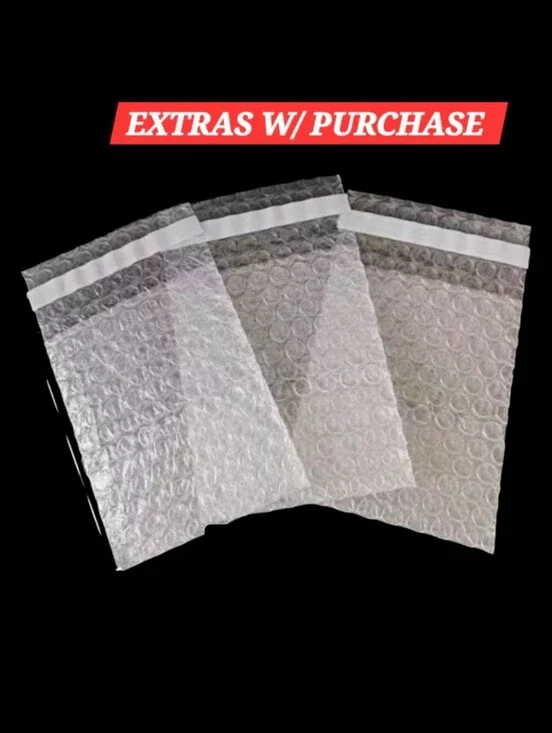 15ct. 3.1x3.9 Clear Self-Seal Bubble Mailer - ✨️PRICE FIRM✨️