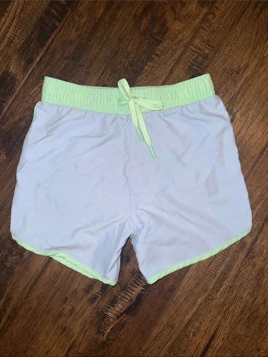 Minnow blue+green boardie. Size 9/10. NEVER WORN.