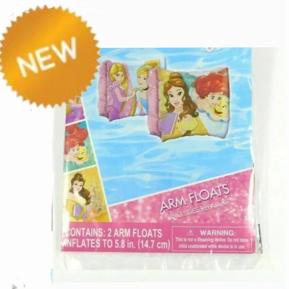 🎁 10/$25 - NIB Princess arm floaties