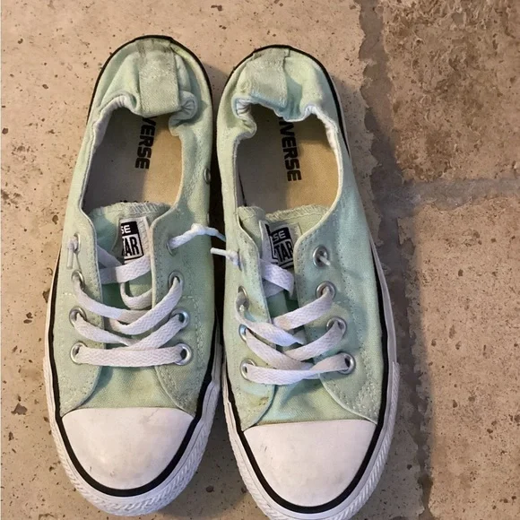 Converse Green Sneakers Classic Low-Top Canvas-8