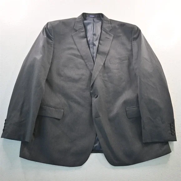 Stafford 50R Gray Travel Suit Seperates Mens Blazer‎ Suit Jacket Sport Coat