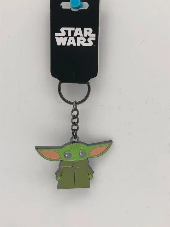 Disney Star Wars Mandalorian The Child Baby Yoda Grogu Keychain Key Bag Charm