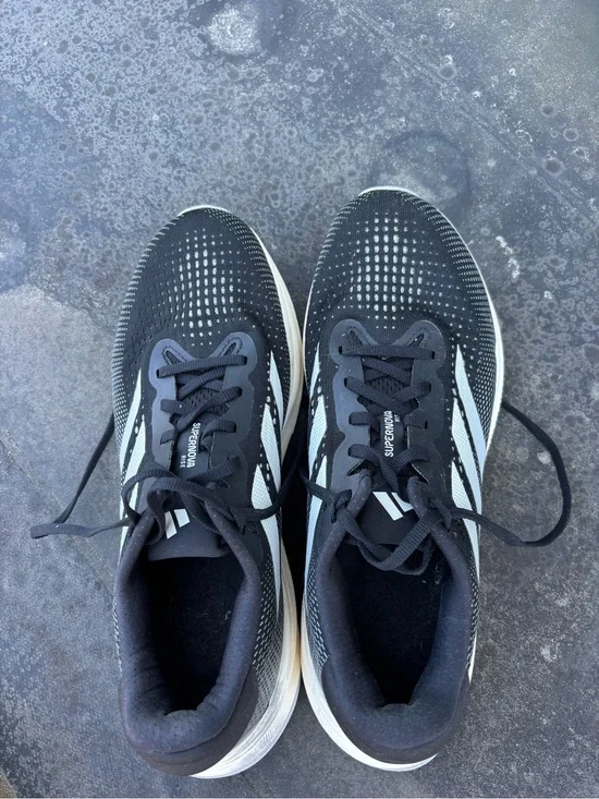 Adidas Supernova Running Shoes – Women’s Size 9 – Black/White