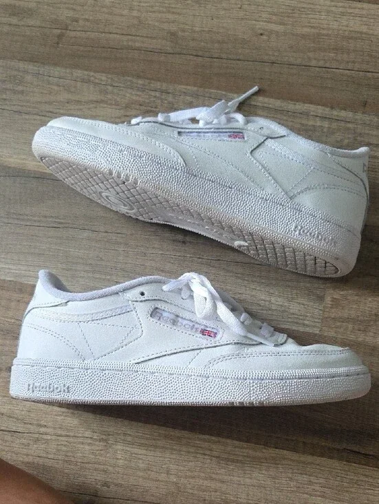 Reebok Club C 85 White Classic Low Leather Trainers