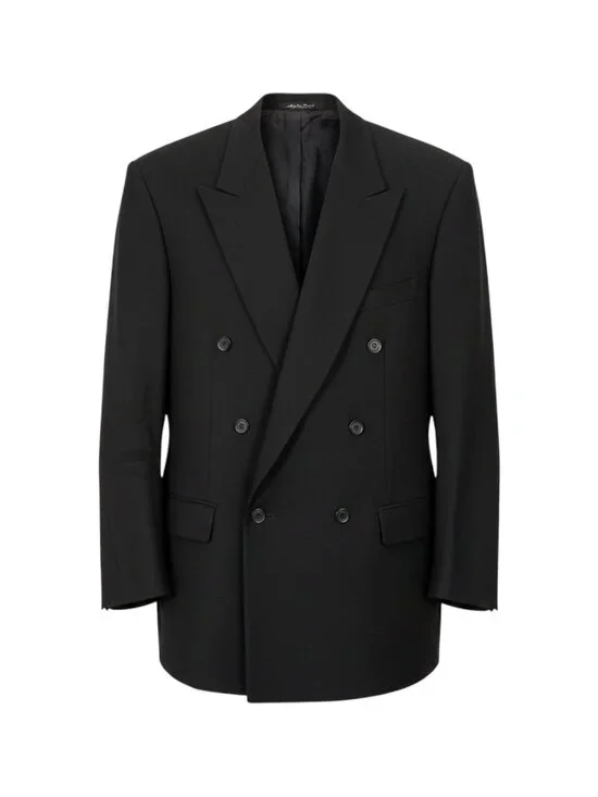Kasper Wool Blazer Black 46L
