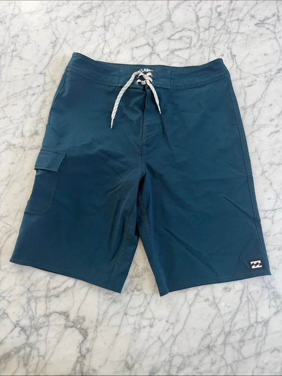 Billabong Youth Sz 27 Boardshorts All Day Pro Swim Trunks Ocean Blue
