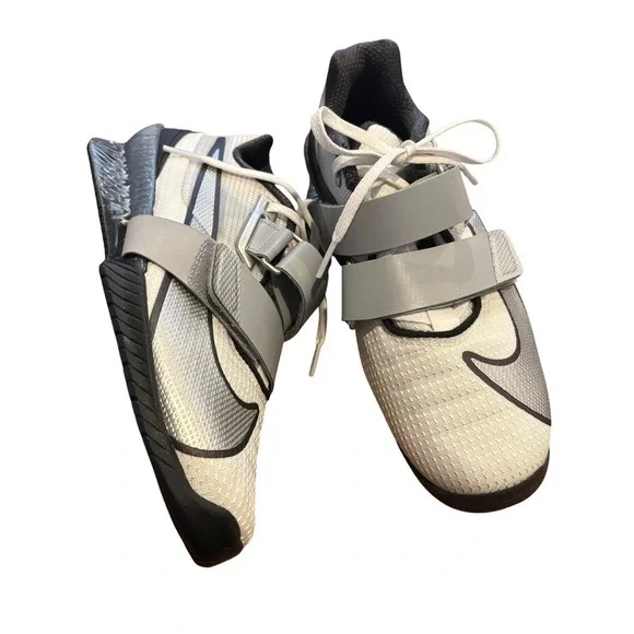 Nike Romaleos 4 SE Weightlifting Shoes M‎ 6/W 7.5 White Silver FZ863 100