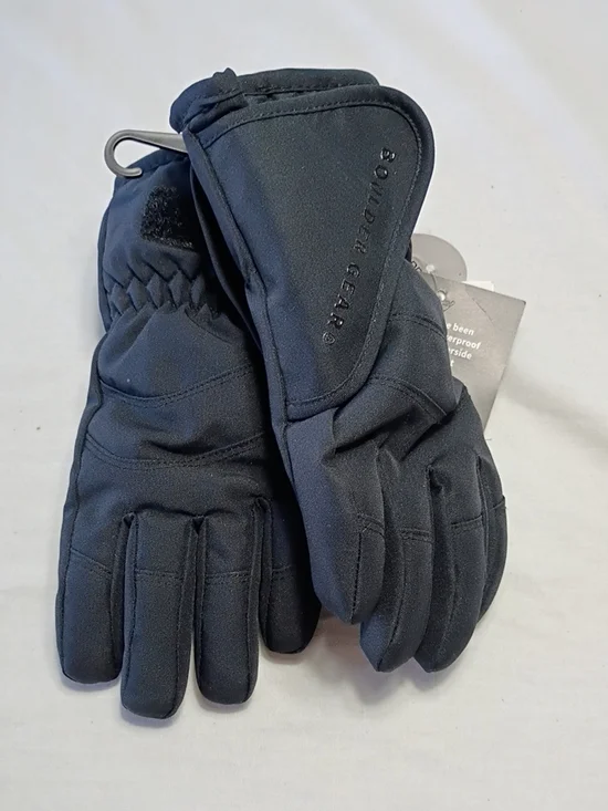 NWT Boulder Gear Toddler Boys Large Flurry Black Gloves Winter