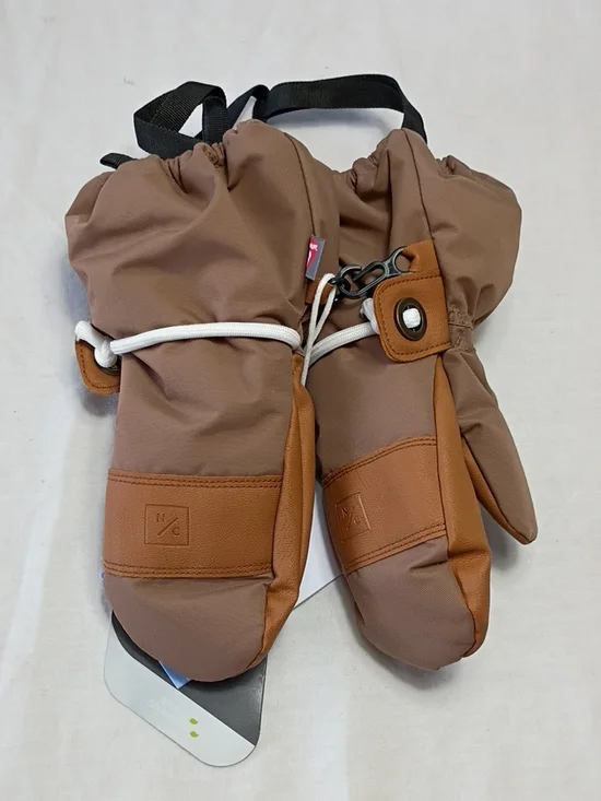 NWT Northern Classics Cocoa Brown Primaloft Toddler Boy Mittens Winter