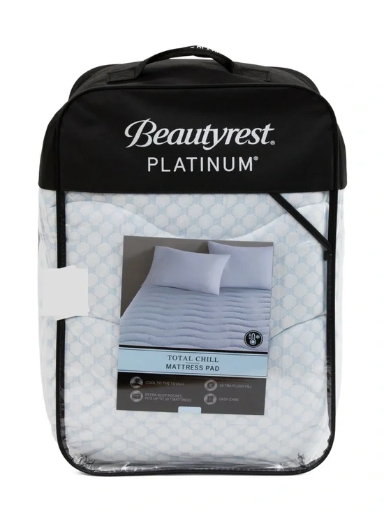 Beautyrest Platinum Cooling Total Chill Mattress‎ Pad