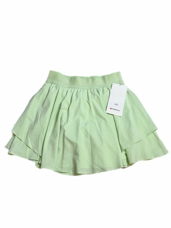 NWT Lululemon Court Rival High-Rise Skirt *15” *Long (Kohlrabi Green) Size 4