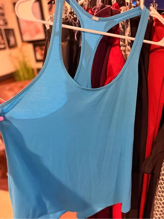 lululemon athletica Light Blue Racerback Tank