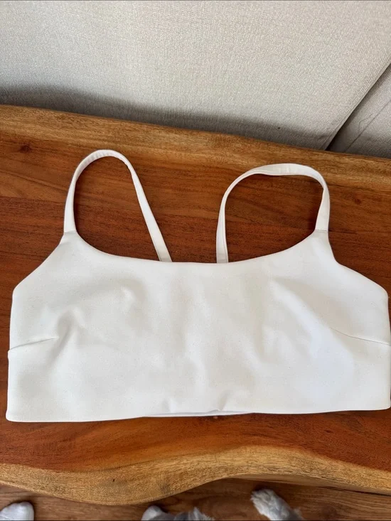 lululemon athletica White Sports Bra