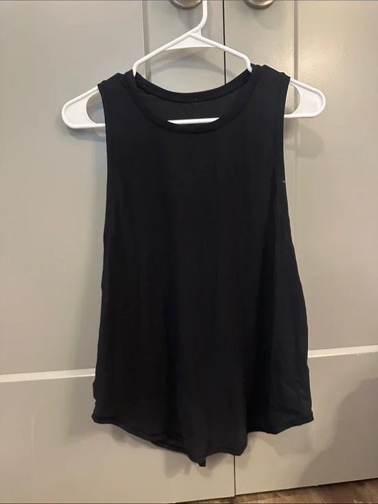 lululemon athletica Black Muscle Tank