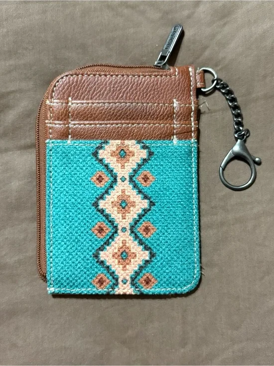 Wrangler Card Wallet with Key Chain