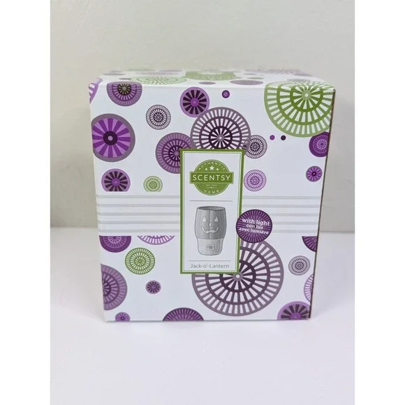 Scentsy Wall‎ Fan Diffuser JACK O LANTERN NEW Use W Pods air Freshener Halloween