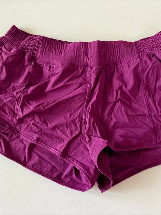 lululemon athletica Bright Magenta Hotty Hot Performance Shorts