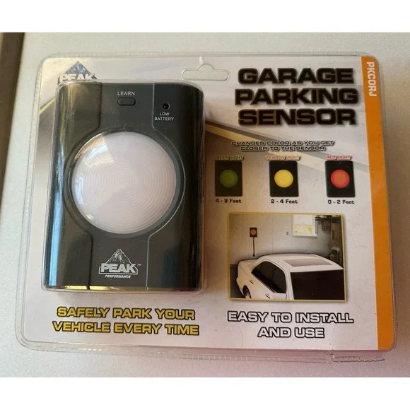 New Factory Sealed Peak Garage Parking Sensor PKCORJ‎ kit with Sensor and Light