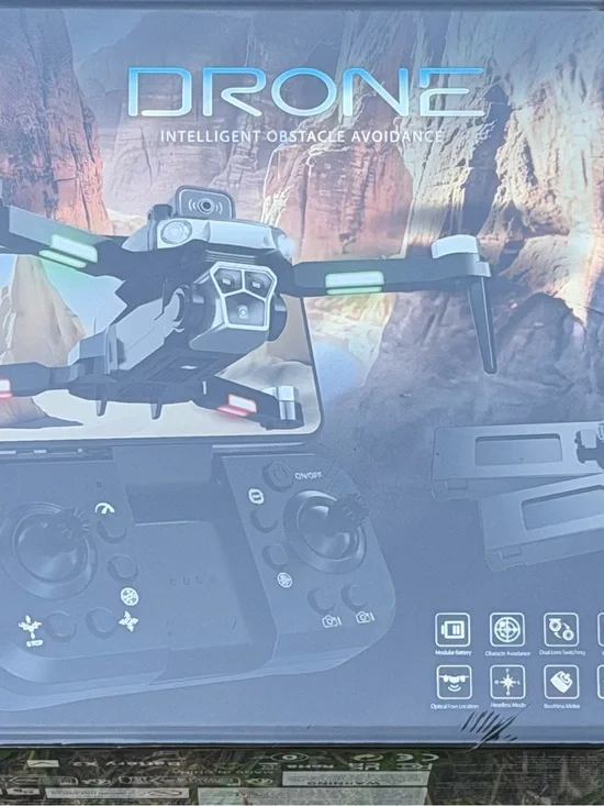 Drone with Intelligent Obstacle Avoidance - Black