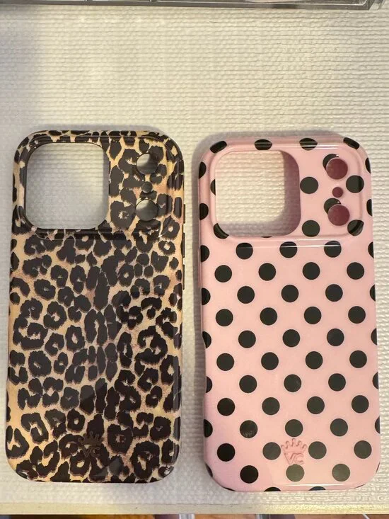 iPhone 17 Pro Princess Pink Polka & Girls Night Leopard Cases