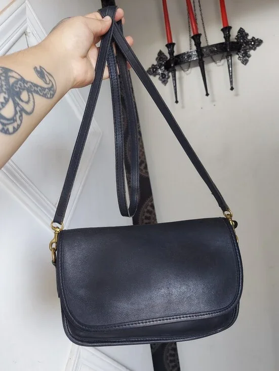 Vintage Coach Navy Ritchie Bag 9937💙