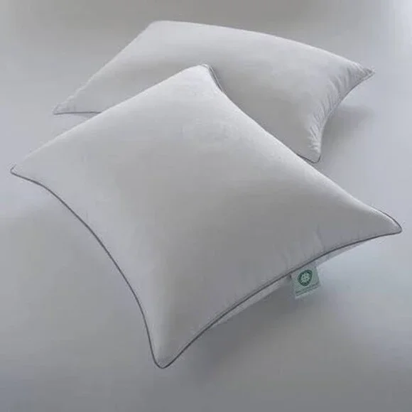 Ella Jayne Hotel Collection Medium Density MicronOne Pillow Queen White/Grey