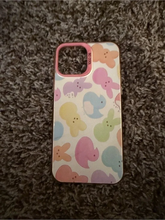 iPhone 13 Pro Max Easter peeps phone case