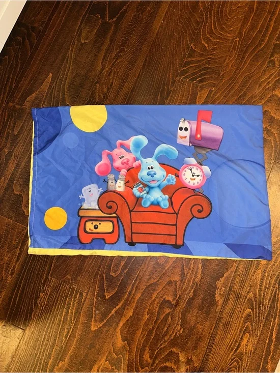 Vintage Blues Clues Nickelodeon  pillow case