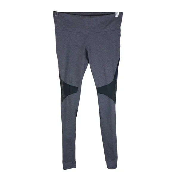 Alo Yoga Womens‎ Coast Legging High-Waist Stirrup Mesh Heather Gray Size SM