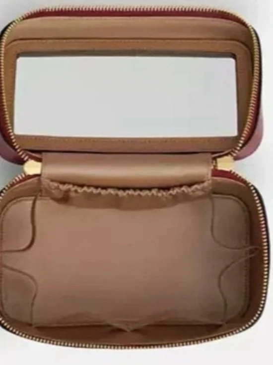 Coach Cherry Print Cosmetic Case