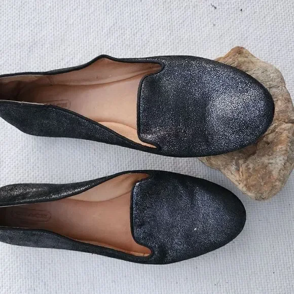 Coach Catrin loafers metalic black