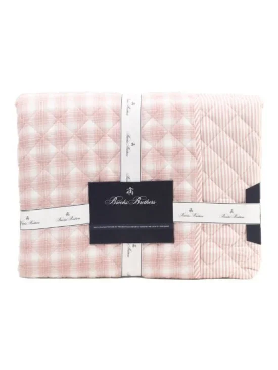 BROOKS BROTHERS Reversible Quilt Set