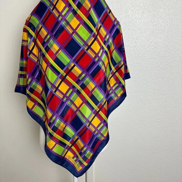 Vintage CJ Chang Joh Scarf 34