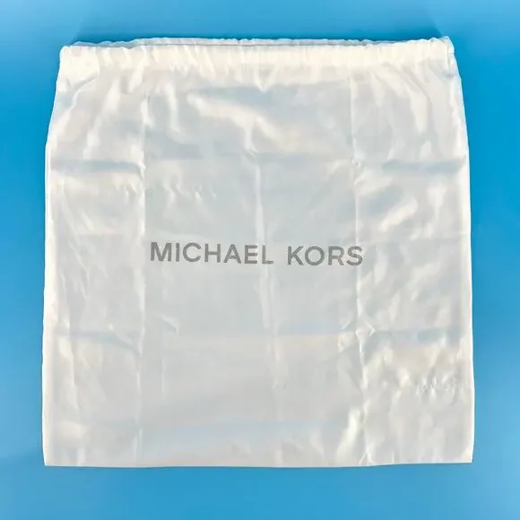 Michael Kors White Handbag Dust Cover 18”