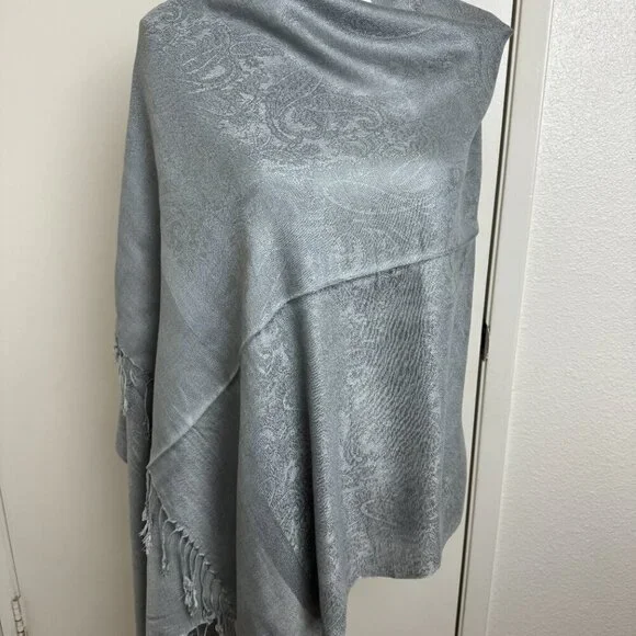 Gray Scarf Pashmina