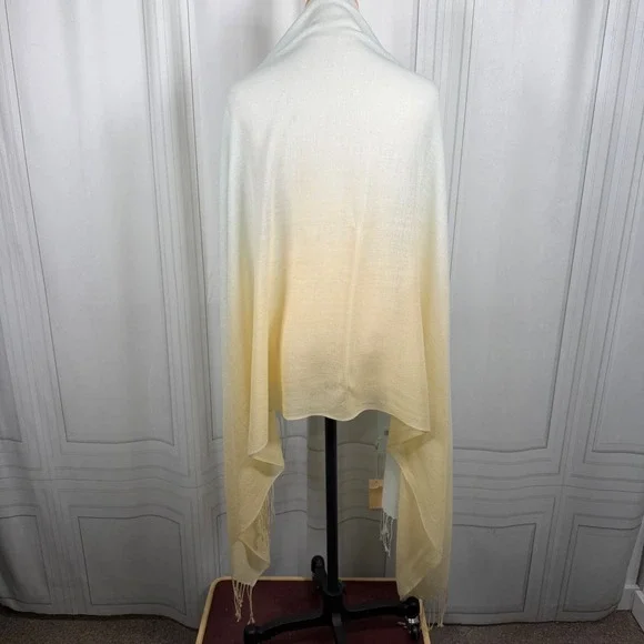 Riccini Collection Pastel Mint Ombre Pashmina Shawl Scarf‎ Fringe Wide Wrap Long