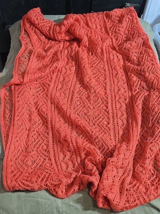 Lightweight Coral Knit Infinity Scarfl - Women Accessories