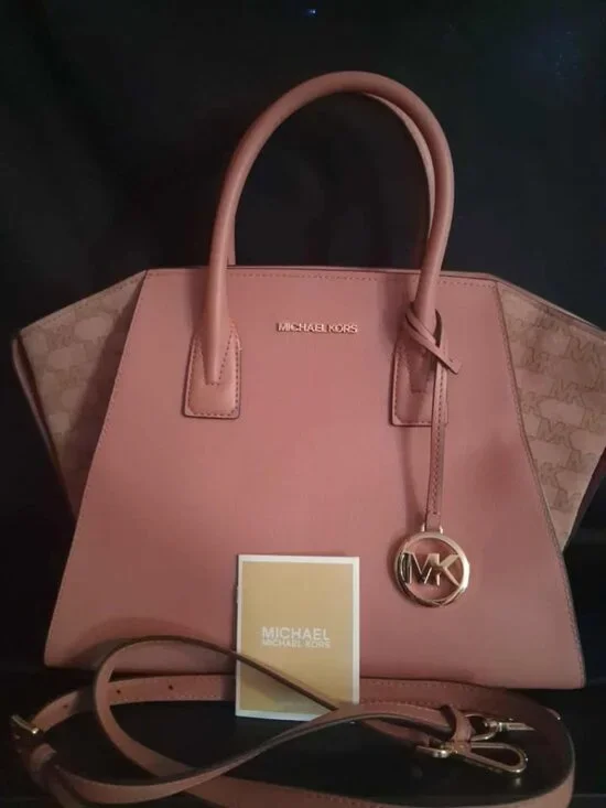Pink Leather Michael Kors Purse
