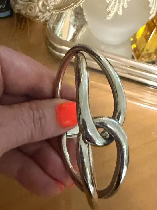MICHAEL KORS SILVERTONE LINK BRACELET