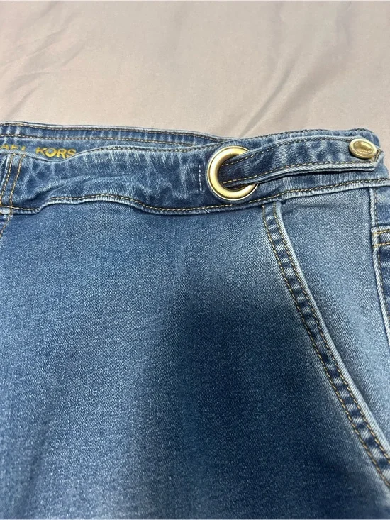 Michael Kors Cropped Denim Jeans Size 16W