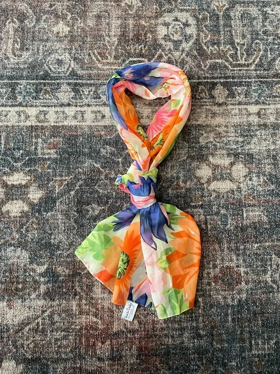 Diane von Furstenburg chiffon scarf