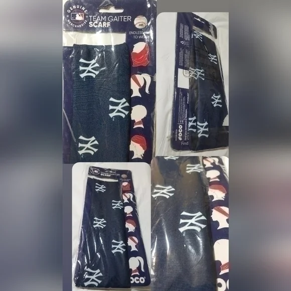 NY Yankees Team Multipurpose Gaiter Scarf