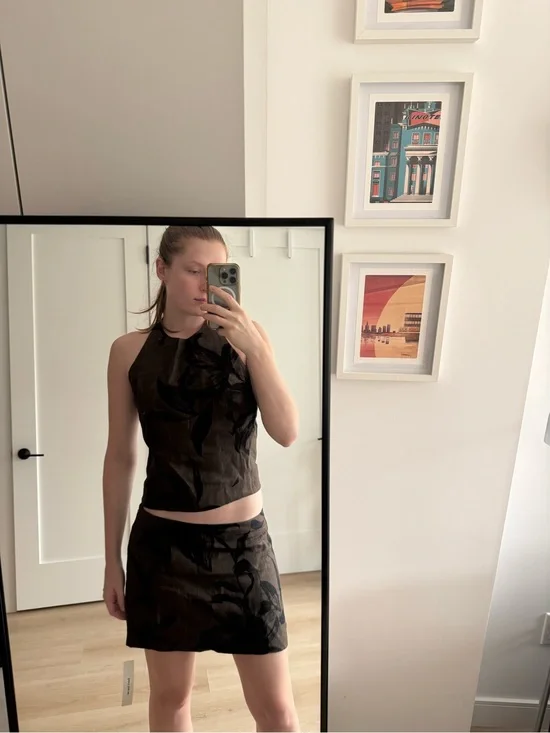 Reformation Avielle Linen Two Piece