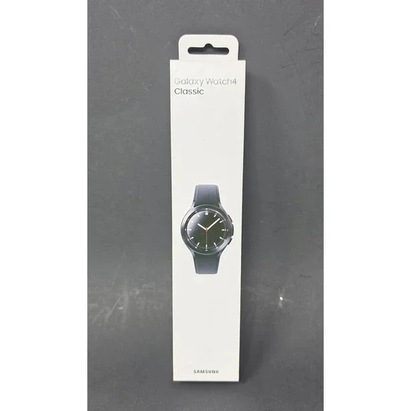 Samsung Galaxy Watch4 Classic 46mm Smartwatch Black LTE SM-R895U New Open Box