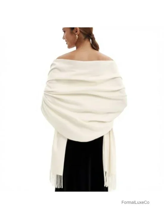 Soft Viscose Pashmina Wrap Shawl for Weddings Parties