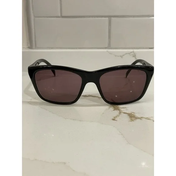 Vtg Bolle 527‎ Sunglasses Women Black Frame Only France Used Prescription Lens